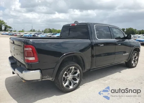 2019 Ram 1500 Longhorn z USA, uszkodzony, nr VIN 1C6SRFKT2KN815810